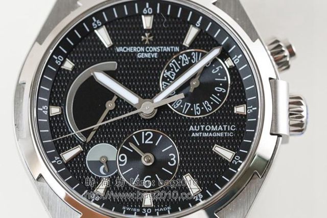 vacheron Constantin手錶 TWA江詩丹頓 縱橫四海多功能腕表 江詩丹頓高端男表  hds1080